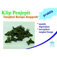 JUAL Klip Penjepit Tanaman Tangkai Bunga Anggrek Bulan Jepit Penopang