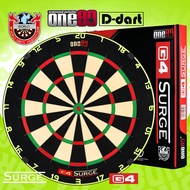 ONE80 STEEL TIP DARTBOARD - GLADIATOR G3 PLUS / G4 SURGE WDF TOURNAMENT BRISTLE DART BOARD