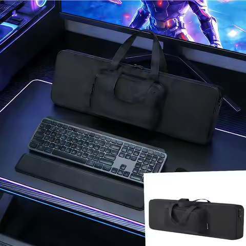 For Logitech MX Keys S/MX Keys Series Case 87-Key Keyboard Protective Storage Bag