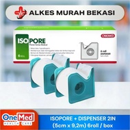 ISOPORE + Dispenser 2in (5cm x 9.2m) 6 rolls/box