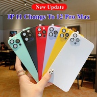 For IPhone 11 Change Iphone 12 Pro Max Lens Sticker Back Protector Film Modified Camera Rear Phone Cover for Iphone 11