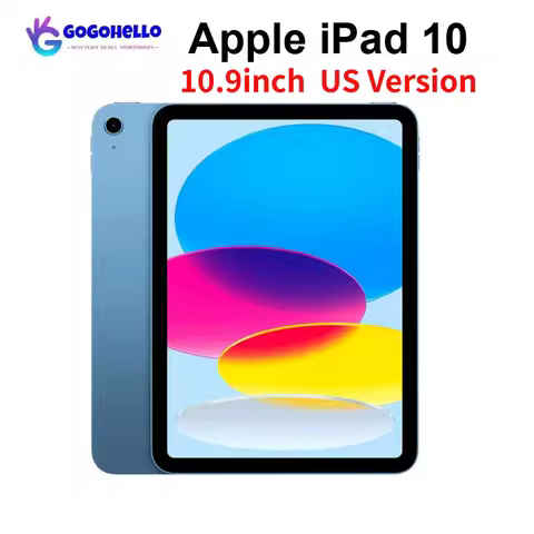 98% new Apple iPad 10 10.9" iPad HDR Display 1640x2360 Apple A14 IOS 64GB 256GB WIFI Tablets Unlock 