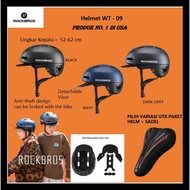 Wash Warehouse Rockbros Wt-09 Ultralight Eps Bicycle Helmet - Black
