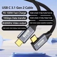 USB3.2 10Gbps Data 4K@60Hz Display USB C Male to Female Extension Cable LIKAIYUE Type-C PD 100W Fast