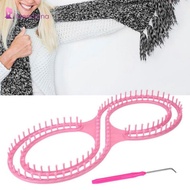 [Menolana] 8 Shape Knitting Loom Handmade Compact Scarf Loom for Shawls Sweaters Lovers
