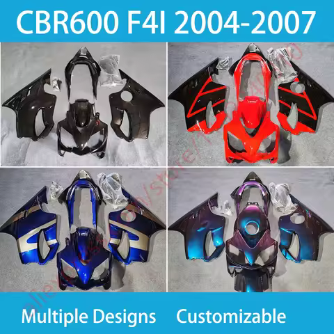 CBR600 F4I 2004 2005 2006 2007 Injection Fairings for Honda CBR 600F4I 04 05 06 07 ABS Plastic Fairi
