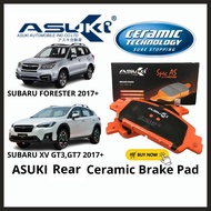 ASUKI Rear Ceramic Brake Pad Subaru XV GT3 GT7 2018 Forester Impreza Spare Part CF-7078