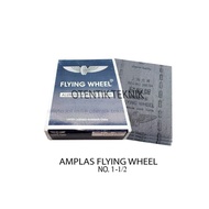 FLYING WHEEL SANDPAPER SHEET 9x11NO 1 1 1/2 - IRON SANDPAPER - 9 INCH X 11 INCH