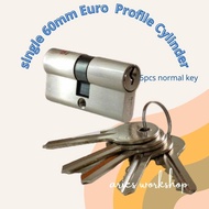 Euro Profile Cylinder 60mm  Double Lock Profile Double Ended Lock 60mm