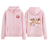 Roblox GIRL CHILDREN'S ZIPPER HOODIE JACKET