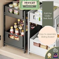 Mojomore Storage Rack Spice Rack Under Sink Rack Kitchen Organizer Rak Dapur Rak Bawah