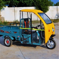 Penutup Hujan Basikal Beca Elektrik Penutup Hujan Kanopi Depan Penghantaran Penutup Memandu Teduhan 