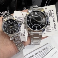 [CASIO COUPLE WATCH] 💗 CASIO STAINLESS STEEL BAND QUARTZ WATCH MTP-V004D-1B / 2B / 7B / 7B2 / LTP-V0