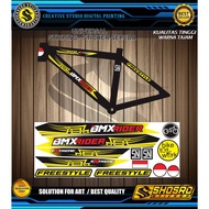 UNIVERSAL BIKE STICKER MOUNTAIN BIKE STRIPING VARIATION/ RELAXING BIKE STICKER/ BMX ALL STRIPING STI