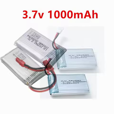 3.7V 1000mAh 25C Lipo Battery for Syma X5 X5C X5S X5SC X5SW TK M68 CX-30 CX-30 K60 905 V931 RC Quadc