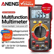 ANENG SZ305 Professional Multimeter with 1999 Counts, AC/DC Voltage Testing, hFE, Capacitor, and Hz 