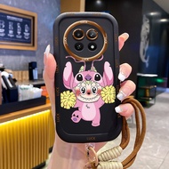 Realme 12 5G 13 5G C65 5G Narzo 70X 5G Narzo N65 5G Case Small Animal Case With Lanyard