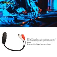 ZHANGHONG XLR Splitter Cable, Dual RCA to 1 XLR Plug and Play 3PIN XLR Female to 2RCA Female Y Split