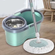 mop lantai mop lantai viral Fully Automatic Dehydrated Rotating Mop Bucket Lazy Household Rotating M