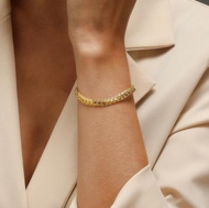 Vintage Style S925 Silver Gold Titanium Steel Bracelets Men Women Fashion Jewelry Bangle Chain