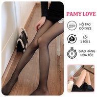 Salua invisible super elastic and scratch-resistant transparent leather socks, PAMY LOVE ultra-thin skin-line socks concealer