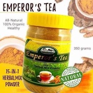 ✜100% AUTHENTIC EMPEROR'S TURMERIC 15IN1 TEA IN 350 grams JAR &amp; BOTTLE!!!COD!!!