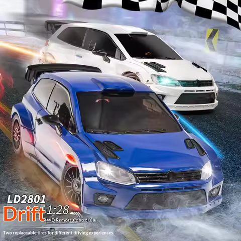 Ld2801 1/28 Mini Rc Car 2.4g Drift Racing Remote Control Vehicle 4wd Rtr High Speed Mini Rc Model To