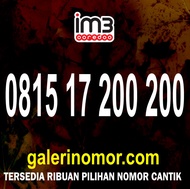 Nomor Cantik IM3 Indosat Prabayar Support 5G Nomer Kartu Perdana 0815 17 200 200