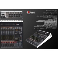 Mixer dBvoice Victor 8 Professional Mixer 8 channel Original
