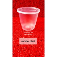 150ml pigeon glass pudding Cup,/ pudding container, plastic Cup