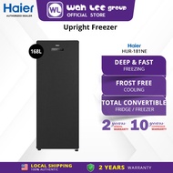 Haier 168L Upright Freezer NO Frost Total Convertible Fridge & Freezer - HUR-181NE WAH LEE STORE