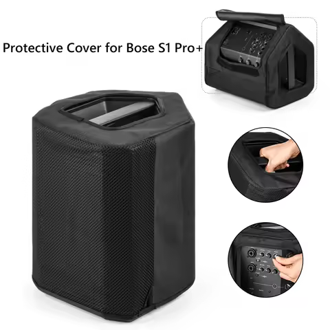 Dust Case Anti-Scratch Protective Cover Washable Dustproof Cover Top Opening Dust Guard for Bose S1 