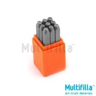 Impress Art Basic Metal Stamps –  San Serif 2.5mm