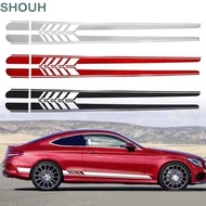 SHOUH Car Stickers, Waterproof PVC Car Side Body Decals, Removable Self-adhesive Car Accessories for