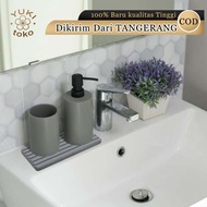 Diatomite Tray Multipurpose Coaster Diatomite Hand Soap Bottle Coaster For Washing Area