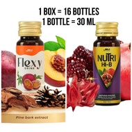 JRM LOOSE (1 botol) POMEGRANATE NUTRI HI B JUS DELIMA - FLEXY DRINK COLLAGEN JUICE kolagen jamu ratu malaya