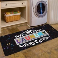 Laundry Room Rug Laundry Rug Runner Non Slip Laundry Area Rug Kitchen Floor Mat Washable Runner Rug 