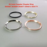 NEW Mod Watch Parts 30.5mm SKX007 Black Silver Gold Chapter Ring Fit for SKX007 SKX009 SKX011 SKX013