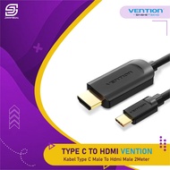 [JaVis] Vention USB Type C Male to HDMI Male Cable - Type C to HDMI Cable 2Mtr