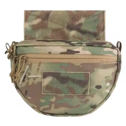 Tactical Vest Underbelly Pouch Hunting Vest Drop Pouches for JPC LBT-6094A V5 Plate Carrier Airsoft