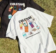 日本預訂 4色選 freak’s store x Coleman 拼色山系Logo 短袖 tee