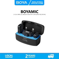 BOYA BOYAMIC 2.4GHz Wireless Microphone System With On Board Recording (3.5mm)
