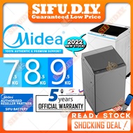 【NEW MODEL】 Midea Washing Machine 7.5kg 8.5kg 9.5kg Top Load Fully Auto Washing Machine MA100W