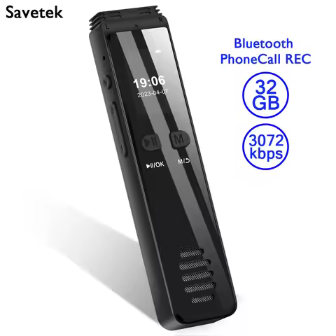 128GB USB C Pen Voice Activated Digital Audio Recorder 32GB 64GB Bluetooth Phone Call Recording Fast