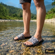 Pesack - River Stones Editions Men's Slip-On Sandals