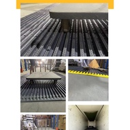 Special plastic ventilation grooves for frozen trucks 4.2 meters/6.8 meters 9.6 meters, insulated ai