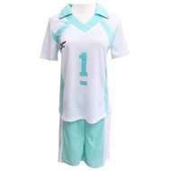 12.22 Anime Cosplay Volleyball Junior Aoba Chengxi College Aoba Chengxi College Sports Jersey Short 