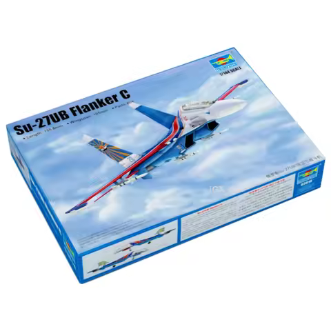Trumpeter 03916 1:144 Scale Russian Su27 SU-27UB Flanker C Plane Fighter Aircraft Airplane Assembly 