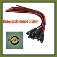 DC Female Jack Cable Socket 5.5mm