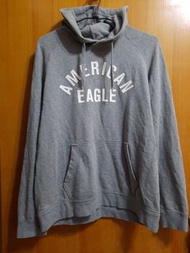 American Eagle純棉灰色帽T 男二手衣 M